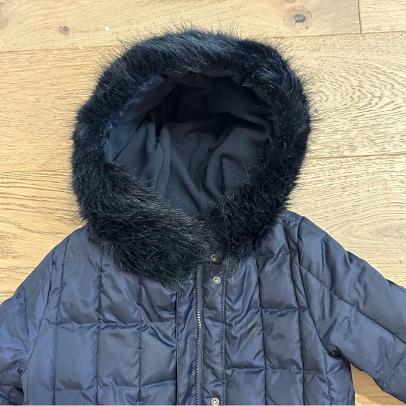 Crewcuts Girls Fur Trimmed Puffer Coat PrimaLoft - Picture 10 of 11